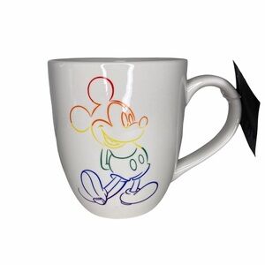 Disney Mickey Mouse rainbow collection mug